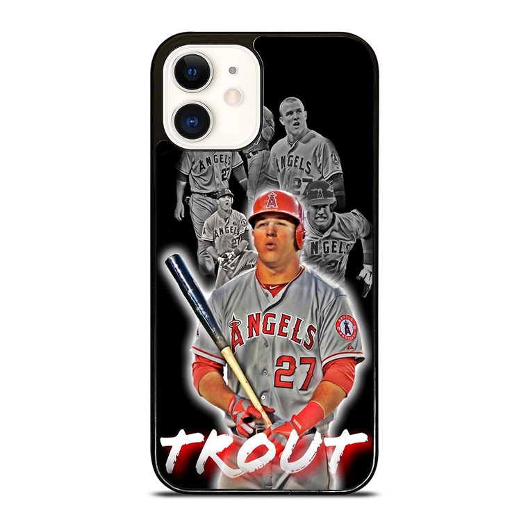 MIKE TROUT BASEBALL iPhone 12 Case Cover