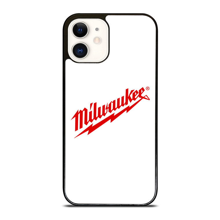 MILWAUKEE TOOL LOGO WHITE iPhone 12 Case Cover