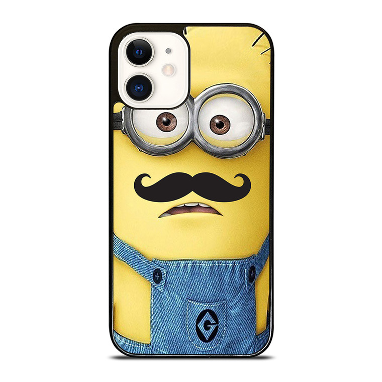 MINION WITH MOUSTACHE iPhone 12 Case Cover