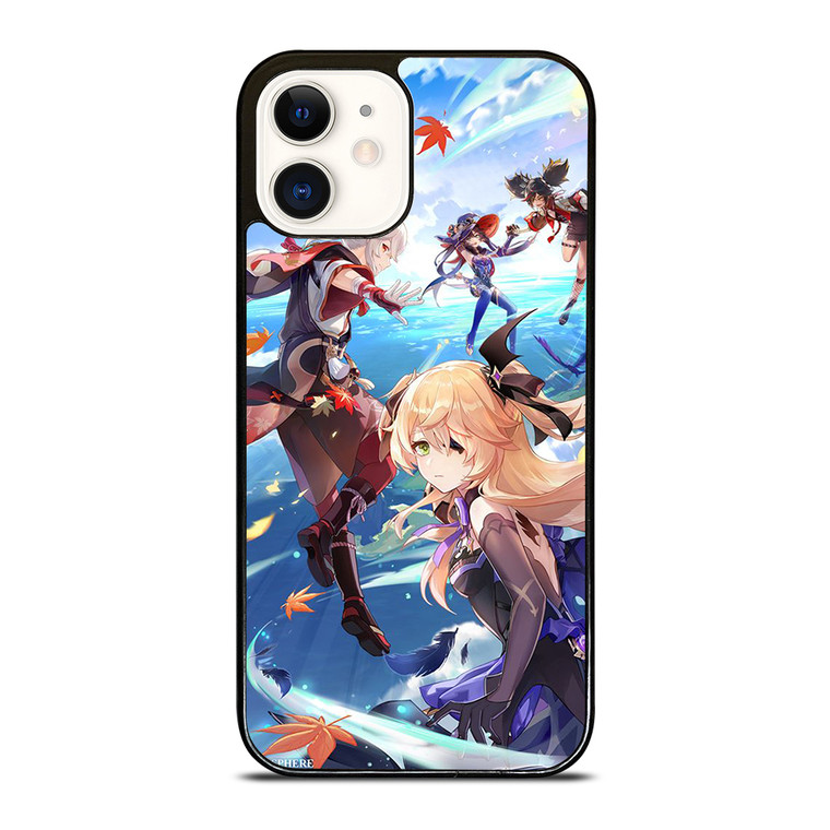 MOBILE GAME CHARACTERS GENSHIN IMPACT iPhone 12 Case Cover