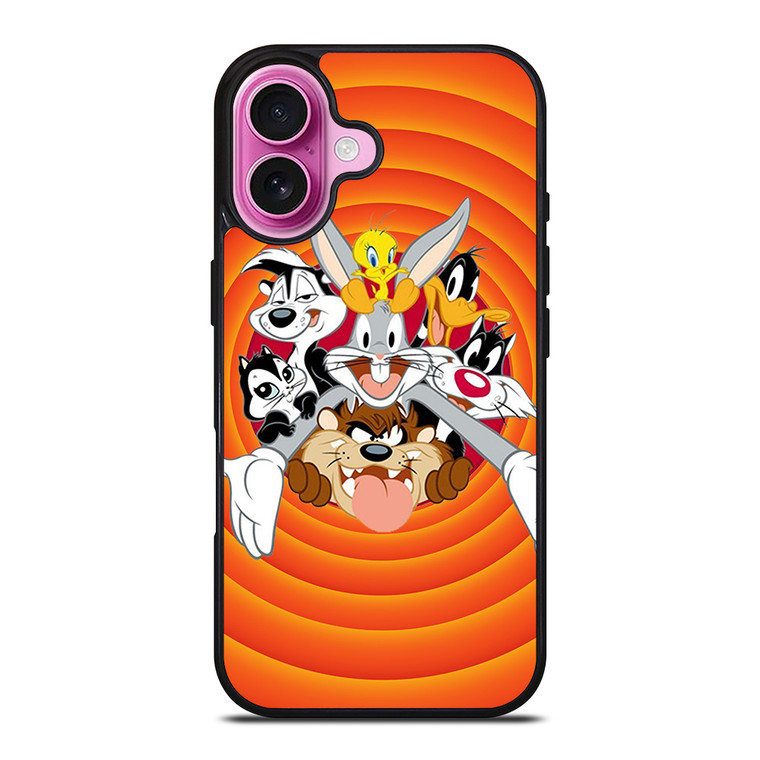 BUGS BUNNY AND FRIENDS Looney Tunes iPhone 16 Plus Case Cover BUGS BUNNY AND FRIENDS Looney Tunes iPhone 16 Plus Case Cover