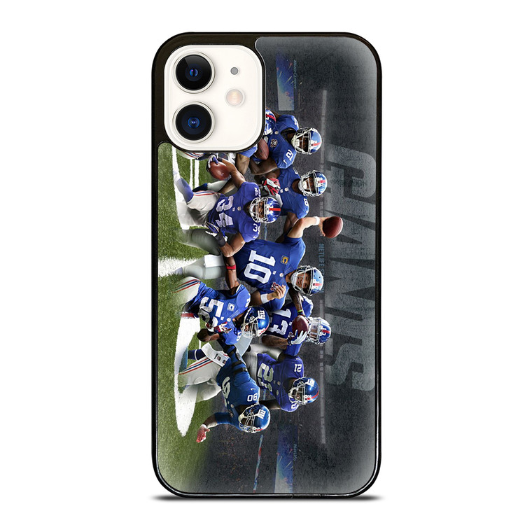 NEW YORK GIANTS TEAM iPhone 12 Case Cover