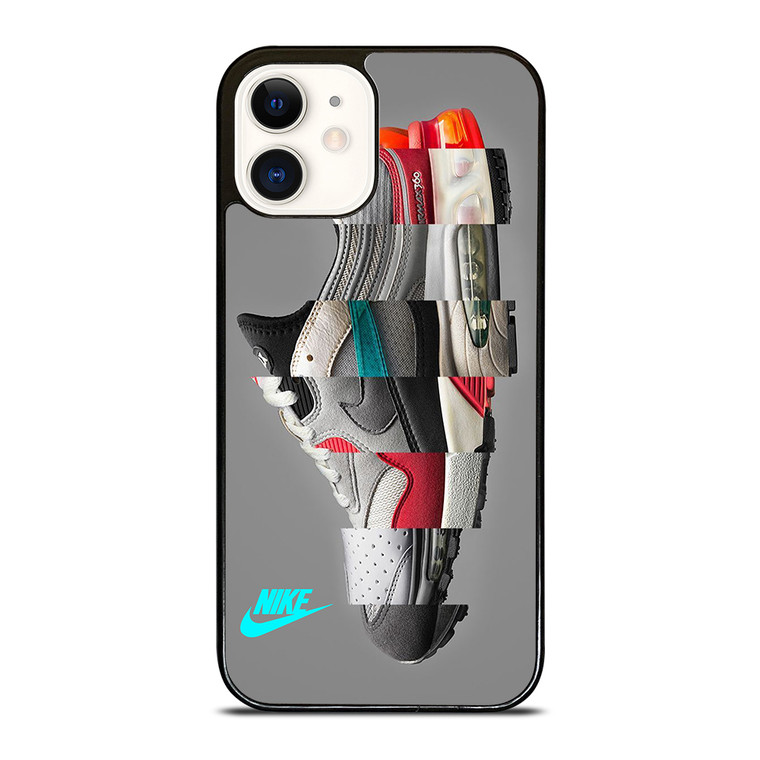 NIKE AIRMAX SHOES COLLAGE iPhone 12 Case Cover
