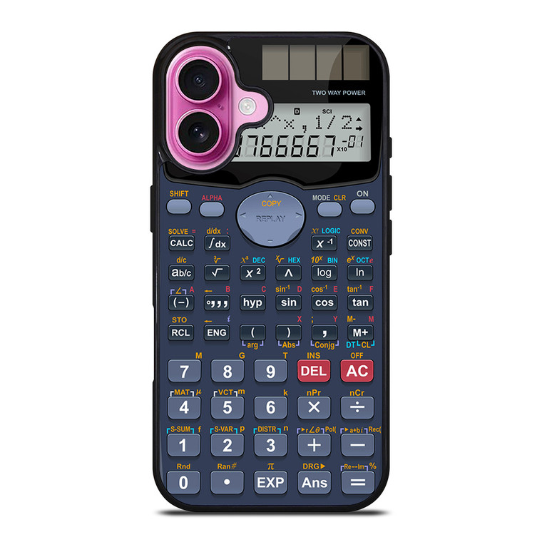 CALCULATOR RETRO iPhone 16 Plus Case Cover