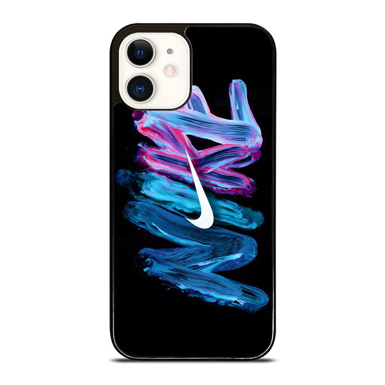 NIKE LOGO COLORFUL ICON iPhone 12 Case Cover