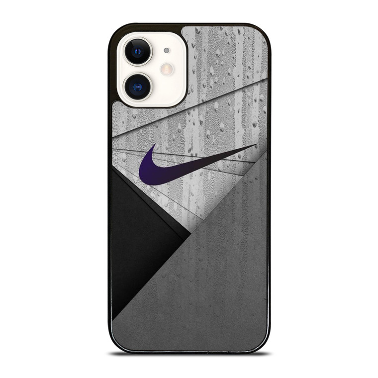 NIKE SLICED LOGO iPhone 12 Case Cover
