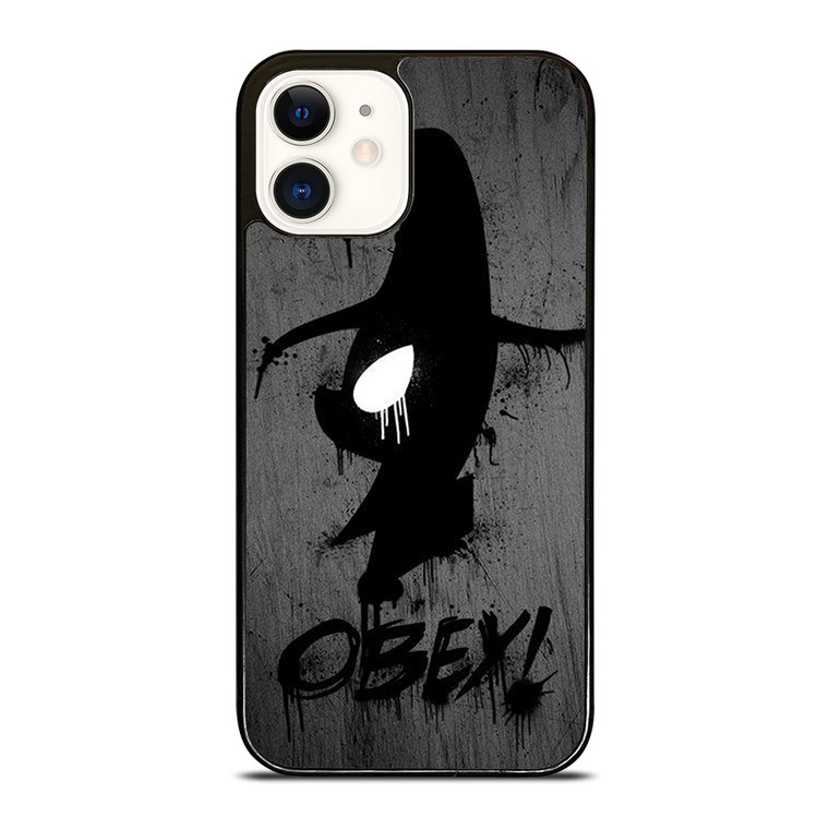 OBEY CLOTHING BRUSHED LOGO iPhone 12 Case Cover