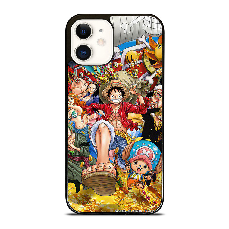ONE PIECCE LUFFY AND FRIENDS iPhone 12 Case Cover