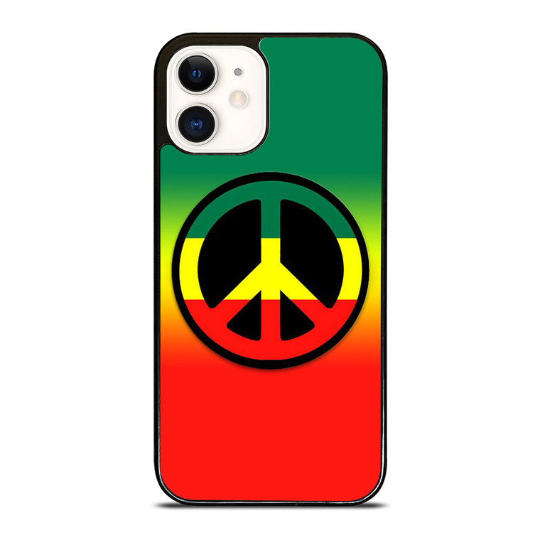 PEACE SIGN LOGO SYMBOL iPhone 12 Case Cover