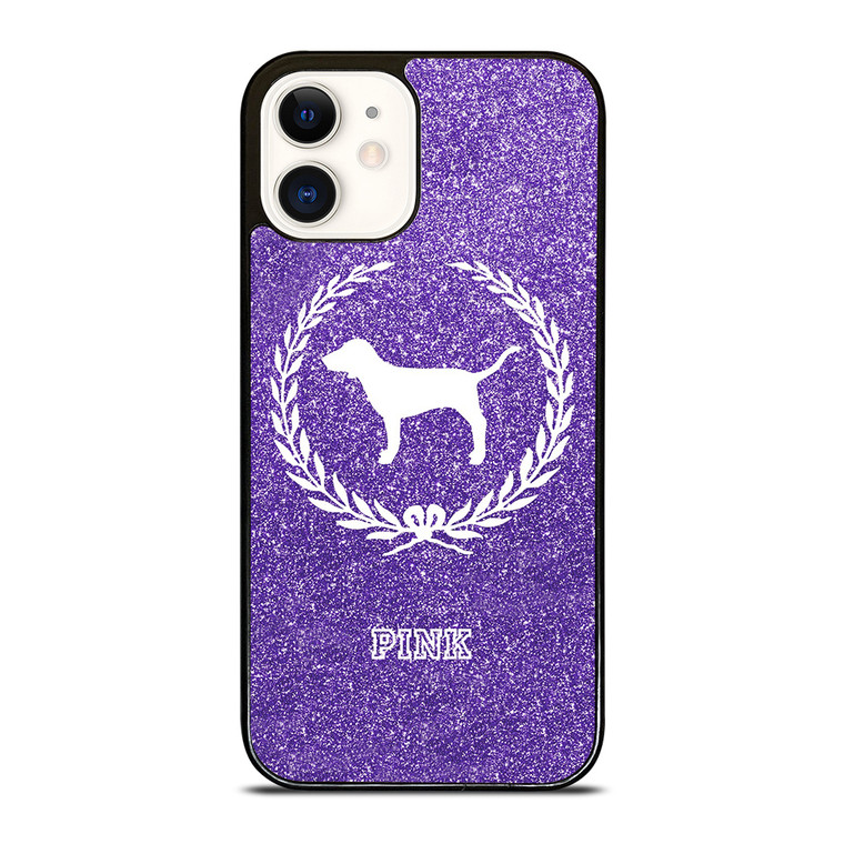 PINK DOG VICTORIA'S SECRET 2 iPhone 12 Case Cover
