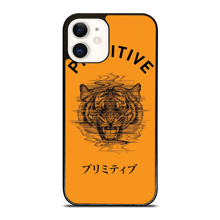 PRIMITIVE SKATEBOARDING TIGER LOGO iPhone 12 Case Cover