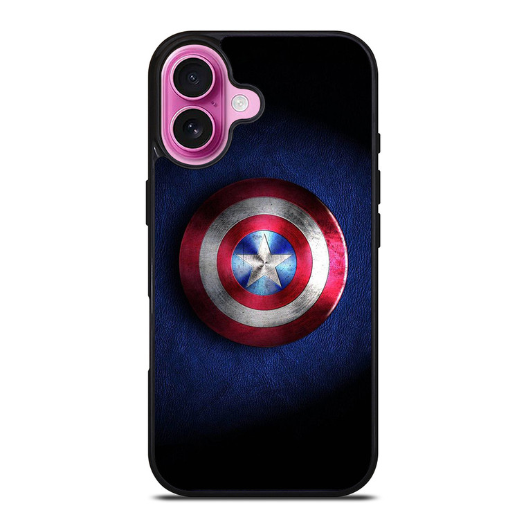 CAPTAIN AMERICA SHIELD EMBLEM iPhone 16 Plus Case Cover CAPTAIN AMERICA SHIELD EMBLEM iPhone 16 Plus Case Cover