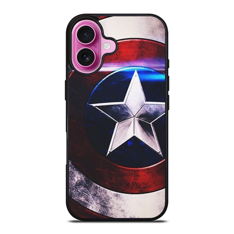 CAPTAIN AMERICA SHIELD MARVEL iPhone 16 Plus Case Cover