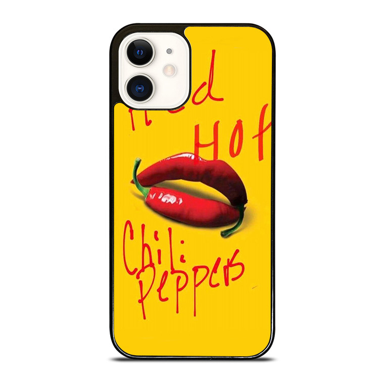 RED HOT CHILI PEPPERS ART iPhone 12 Case Cover