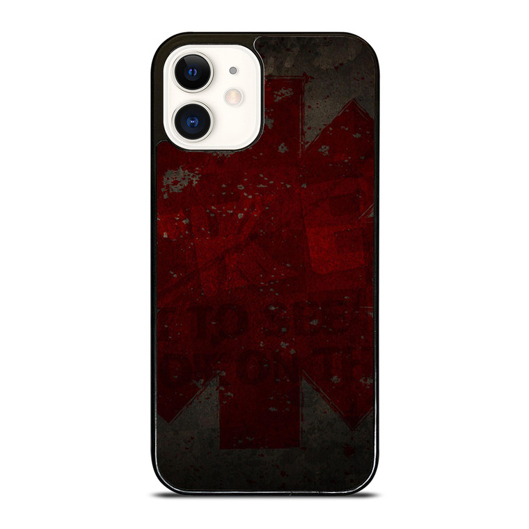 RED HOT CHILI PEPPERS LOGO iPhone 12 Case Cover