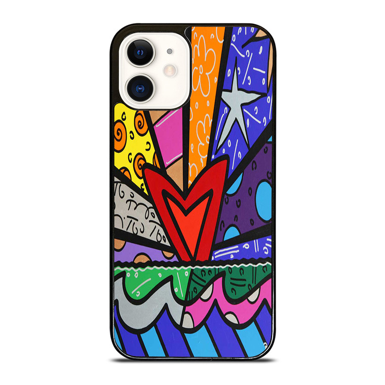 ROMERO BRITTO LOVE NEW iPhone 12 Case Cover