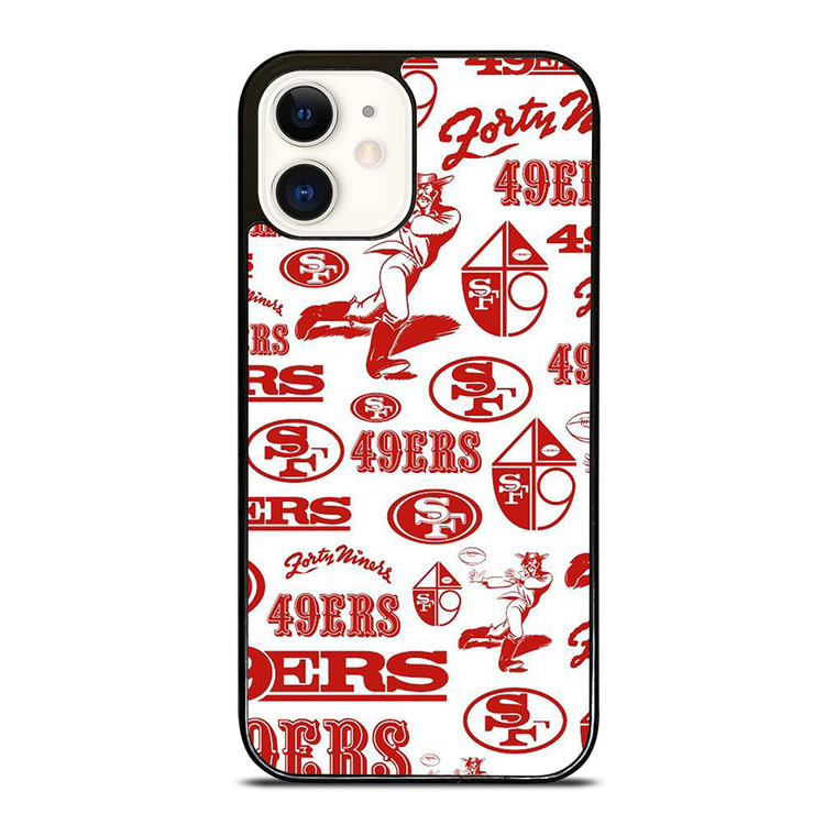 SAN FRANCISCO 49ERS LOGO FORTY NINERS FOOTBALL iPhone 12 Case Cover