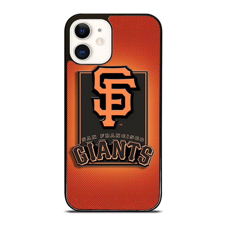 SAN FRANCISCO GIANTS LOGO BASEBALL EMBLEM iPhone 12 Case Cover