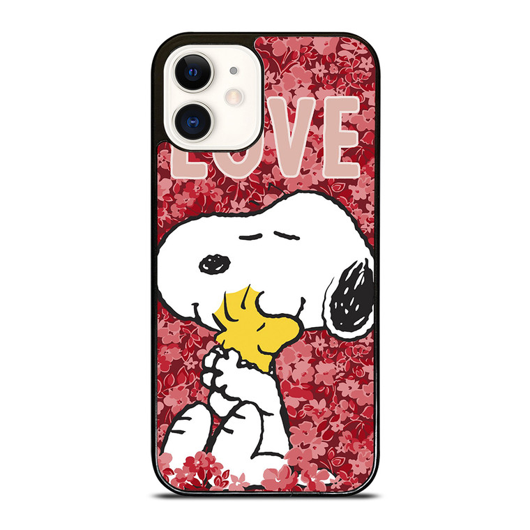 SNOOPY THE PEANUTS LOVE iPhone 12 Case Cover