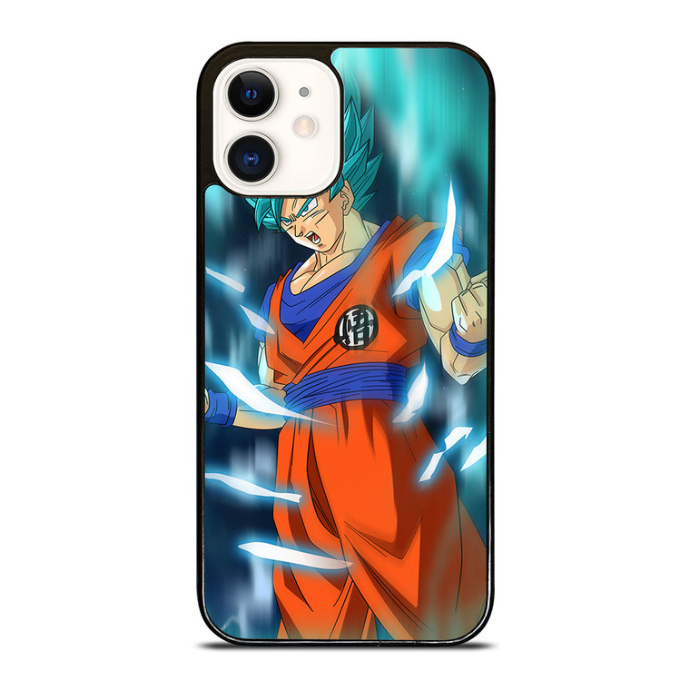 SON GOKU DRAGON BALL SAIYAN BLUE iPhone 12 Case Cover