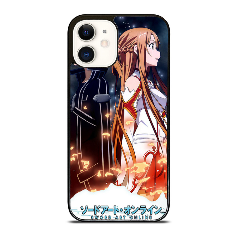 SWORD ART ONLINE KIRITO ASUNA iPhone 12 Case Cover