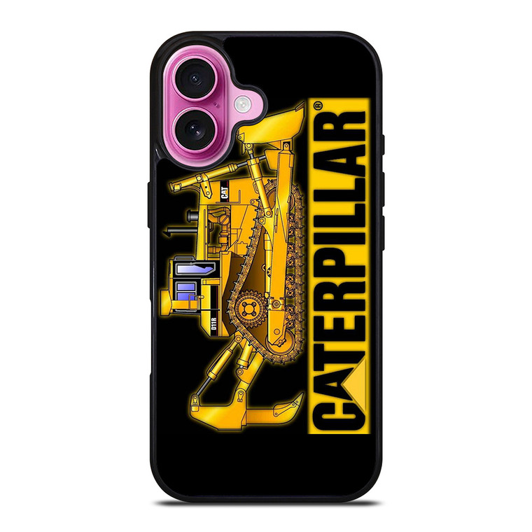 CATERPILLAR CAT CARTOON iPhone 16 Plus Case Cover