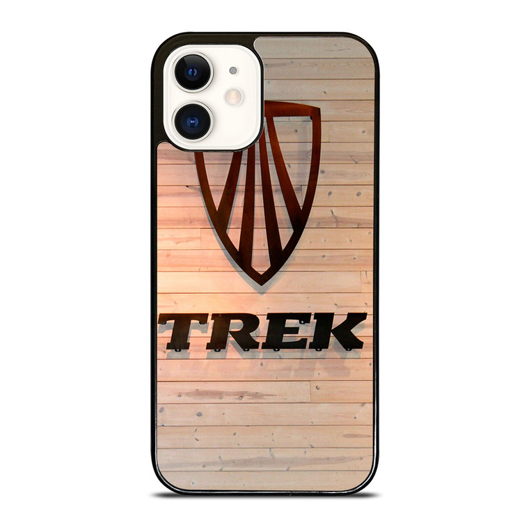 TREK BIKE WOODEN LOGO iPhone 12 Case Cover
