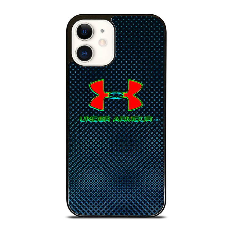 UNDER ARMOUR LOGO RED GREEN iPhone 12 Case Cover