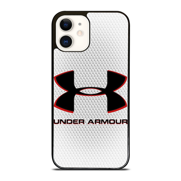 UNDER ARMOUR LOGO WHITE ICON iPhone 12 Case Cover
