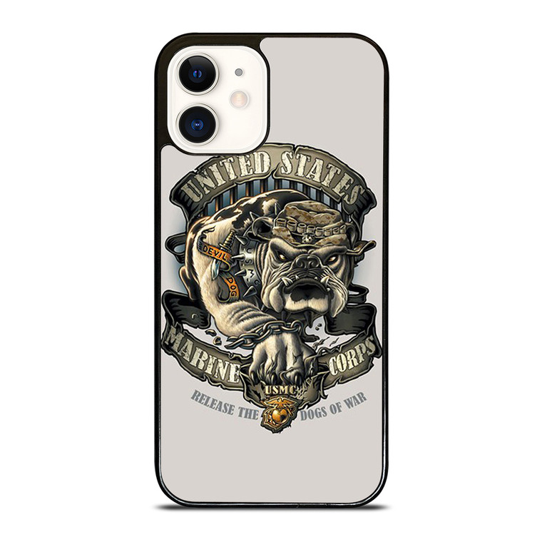 USMC US MARINE CORPS iPhone 12 Case Cover