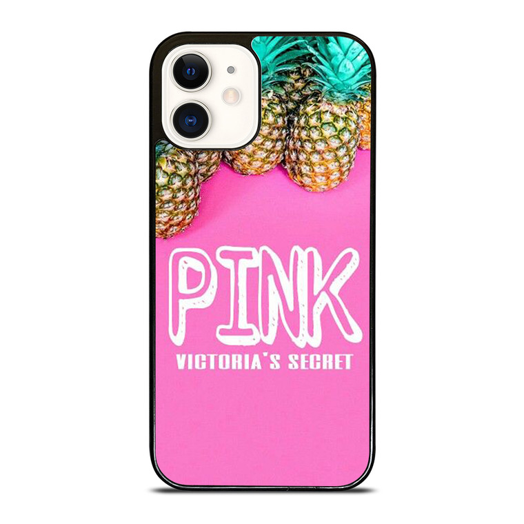 VICTORIA'S SECRET PINK PINEAPPLE iPhone 12 Case Cover