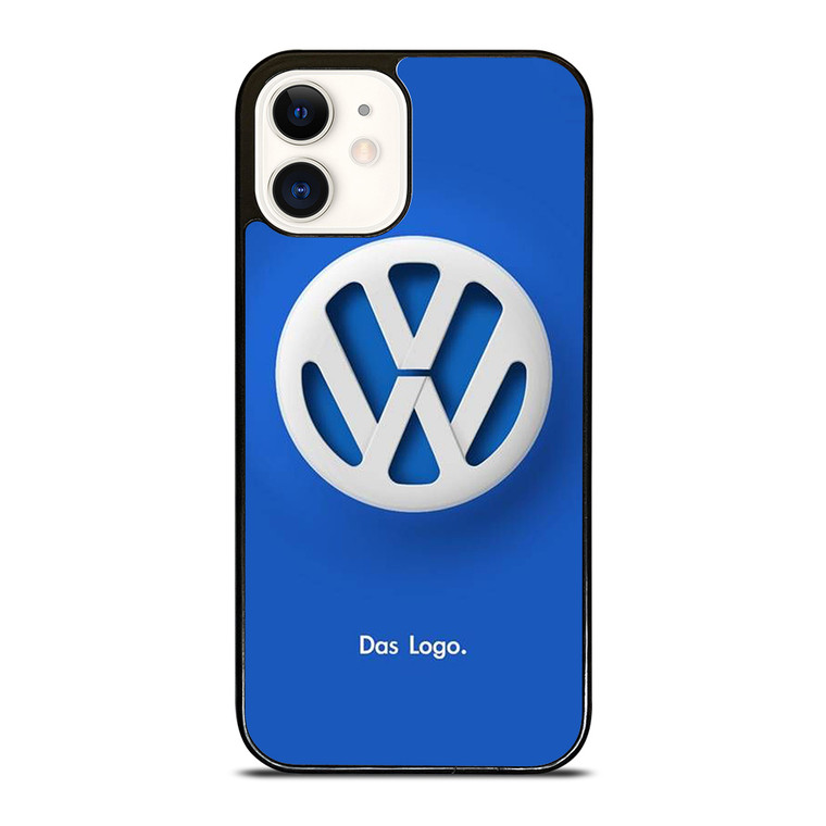 VOLKSWAGEN VW DAS LOGO BLUE iPhone 12 Case Cover