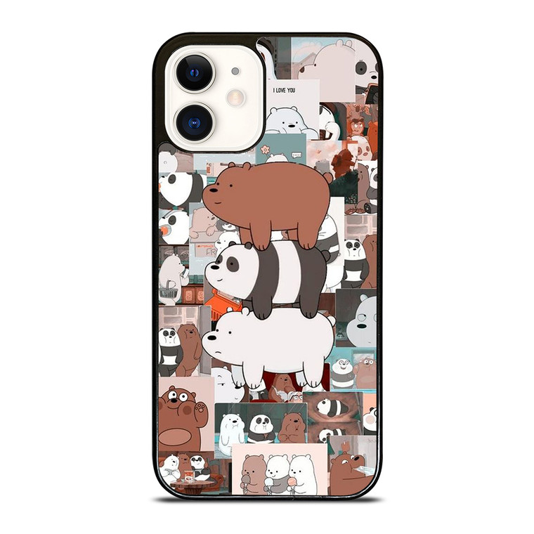 WE BARE BEARS COLLAGE iPhone 12 Case Cover
