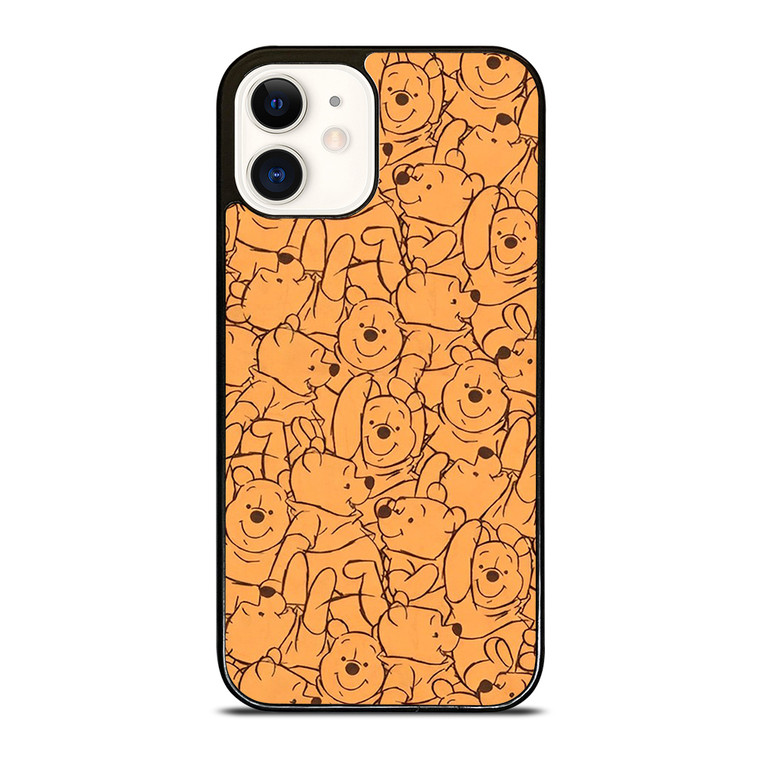 WINNIE THE POOH SKETCH DISNEY iPhone 12 Case Cover