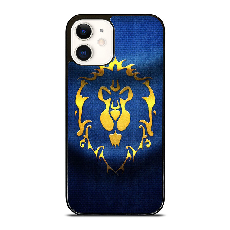 WORLD OF WARCRAFT ALLIANCE WOW FLAGE iPhone 12 Case Cover