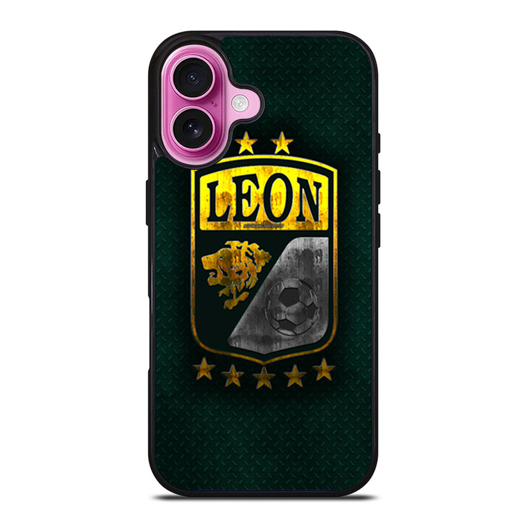 CLUB LEON FOOTBALL EMBLEM iPhone 16 Plus Case Cover