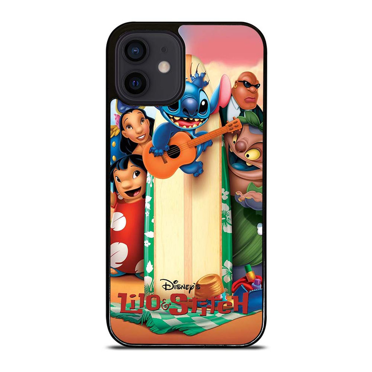 DISNEY LILO & STITCH CARTOON iPhone 12 Mini Case Cover