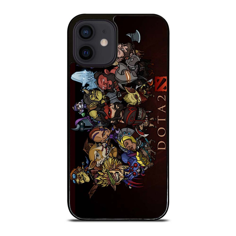 DOTA 2 HEROES CARTOON iPhone 12 Mini Case Cover