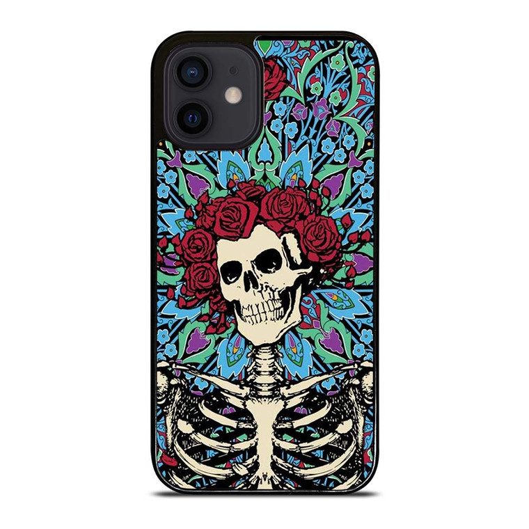 GRATEFUL DEAD SKULL AND ROSE 2 iPhone 12 Mini Case Cover