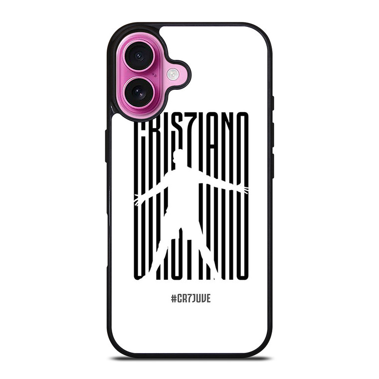 CRISTIANO RONALDO CR7 JUVENTUS iPhone 16 Plus Case Cover CRISTIANO RONALDO CR7 JUVENTUS iPhone 16 Plus Case Cover