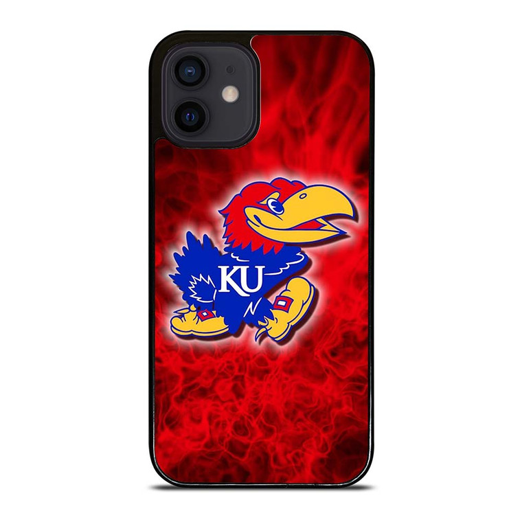 KANSAS JAYHAWKS BASKETBALL UNIVERSITY iPhone 12 Mini Case Cover