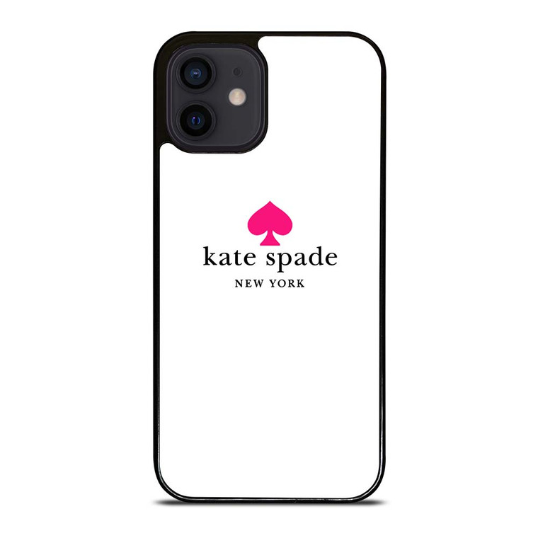 KATE SPADE NEW YORK LOGO PINK ICON iPhone 12 Mini Case Cover