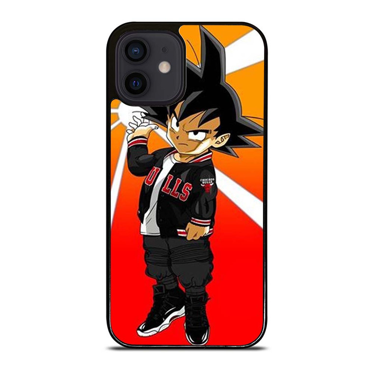 KIDS GOKU CHICAGO BULLS NBA iPhone 12 Mini Case Cover