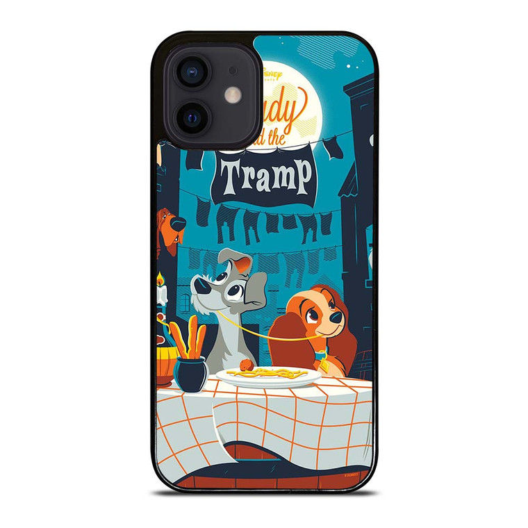 LADY AND THE TRAMP DISNEY CARTOON iPhone 12 Mini Case Cover