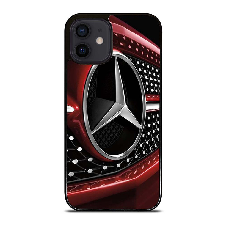 MERCEDES BENZ LOGO RED EMBLEM iPhone 12 Mini Case Cover