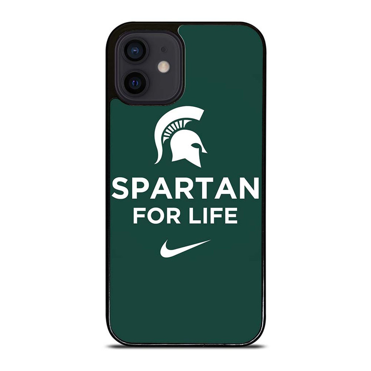 MICHIGAN STATE SPARTAN FOR LIFE iPhone 12 Mini Case Cover