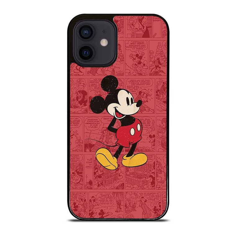 MICKEY MOUSE RETRO COMIC iPhone 12 Mini Case Cover