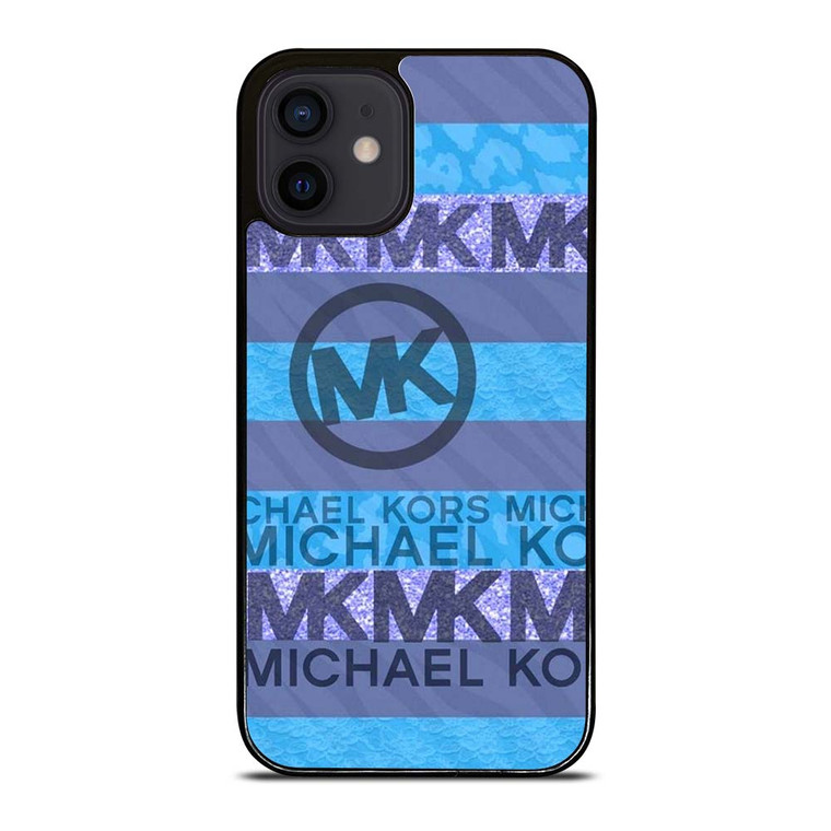MK MICHAEL KORS LOGO BLUE ICON iPhone 12 Mini Case Cover
