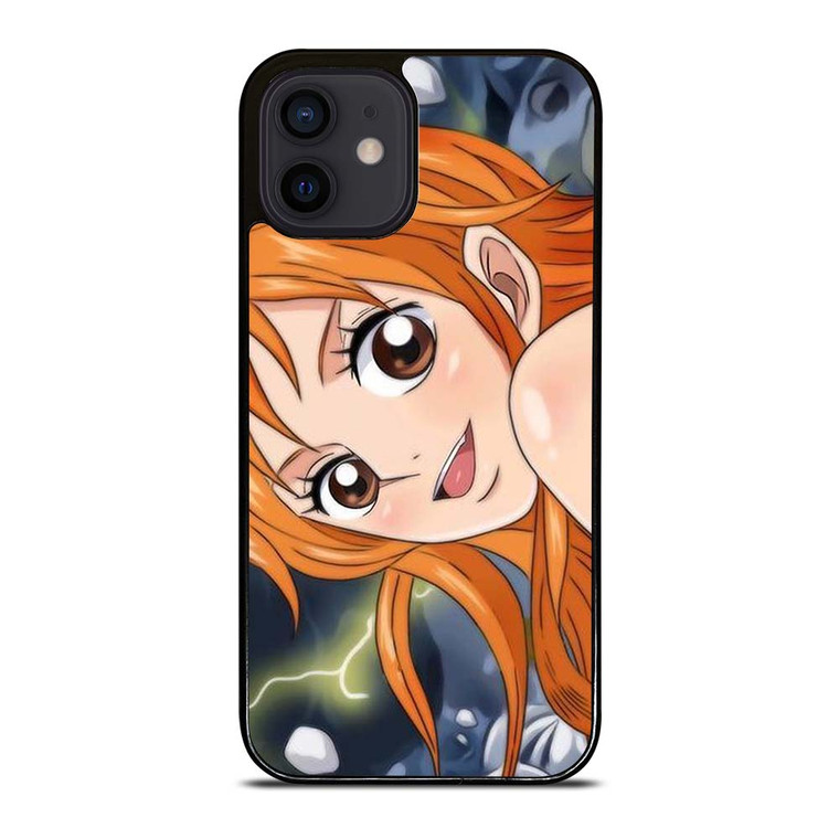 NAMI FACE ONE PIECE ANIME iPhone 12 Mini Case Cover