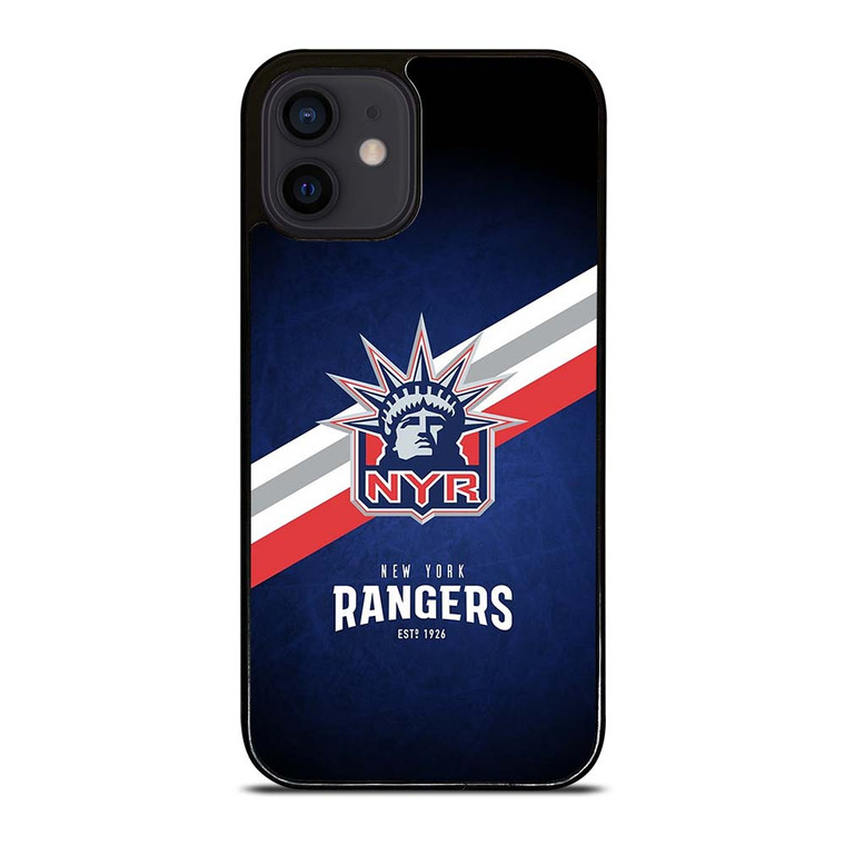 NEW YORK RANGERS LOGO MASCOT iPhone 12 Mini Case Cover